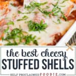 the best cheesy stuffed shells