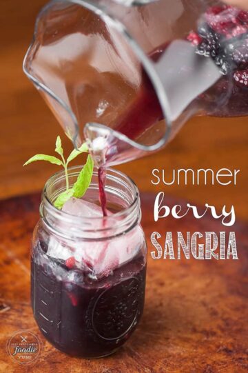 Summer Berry Sangria Recipe - Self Proclaimed Foodie