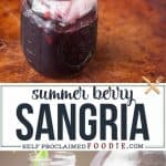 how to make Summer Berry Sangria