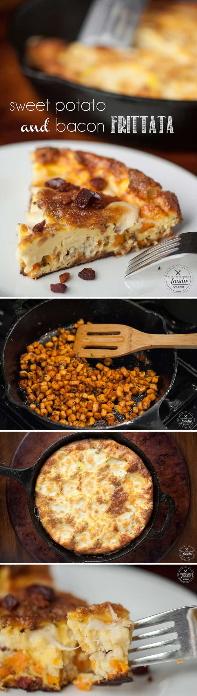 Sweet Potato and Bacon Frittata Self Proclaimed Foodie