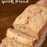 If you're looking for a moist and delicious breakfast treat, this Sweet Potato Quick Bread is the perfect start to any Fall morning.