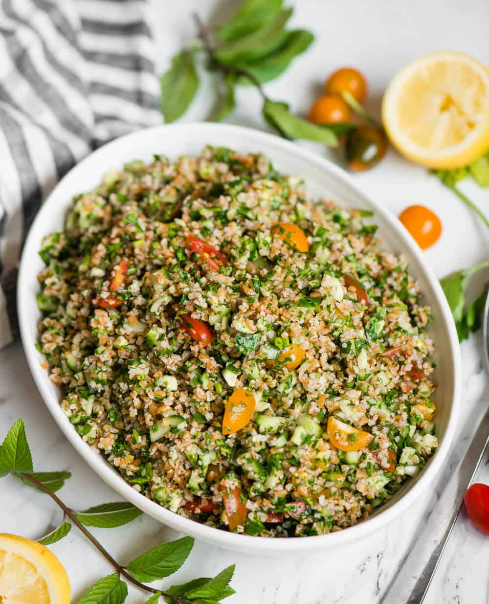 The Best Tabouli Salad (Tabbouleh) Recipe | Self Proclaimed Foodie