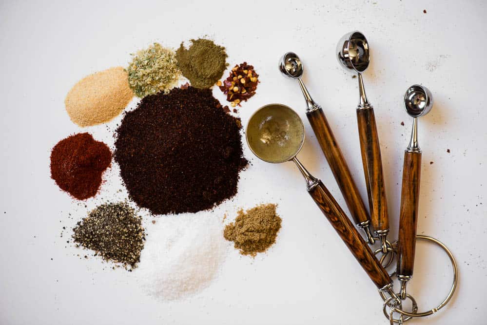 spices used to make your own Taco Seasoning