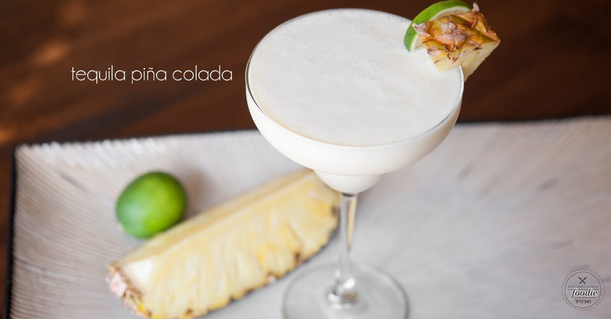cosecha Lobo con piel de cordero ballena Blended Tequila Pina Colada - Self Proclaimed Foodie