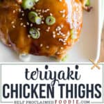Teriyaki Chicken thigh recipe