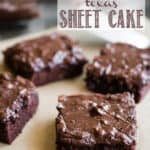 Texas Sheet Cake