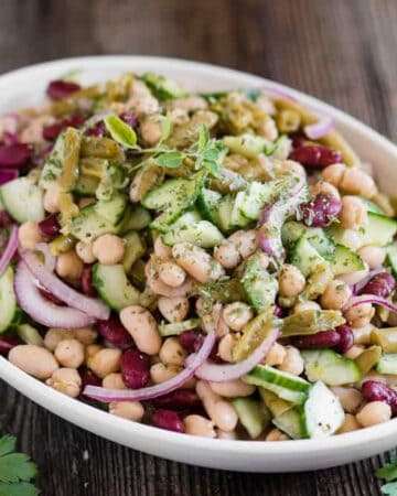 how to make the best Three Bean Salad
