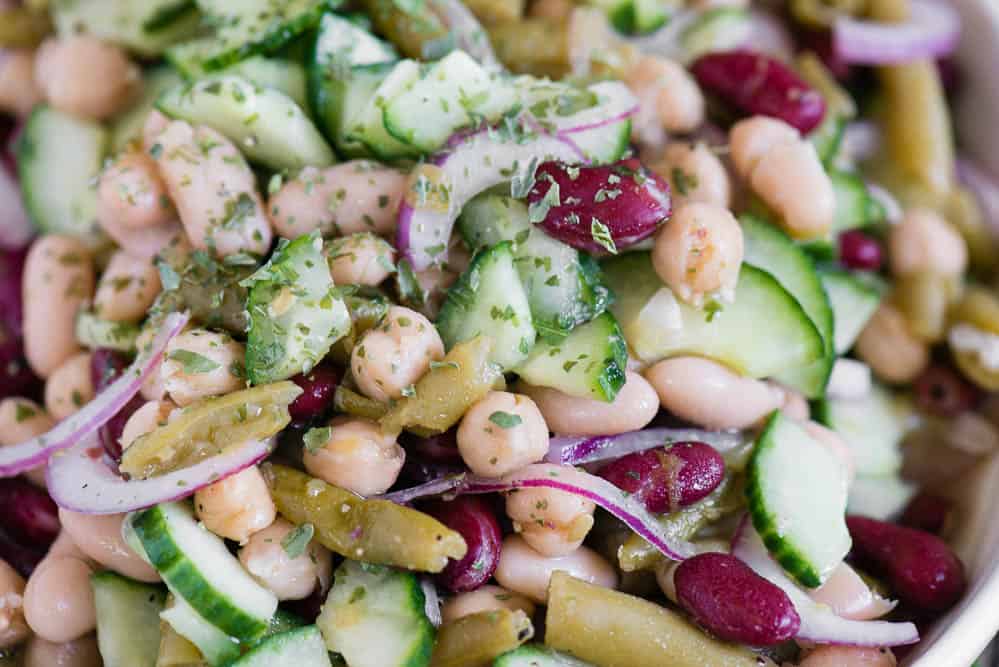 three bean salad recipe