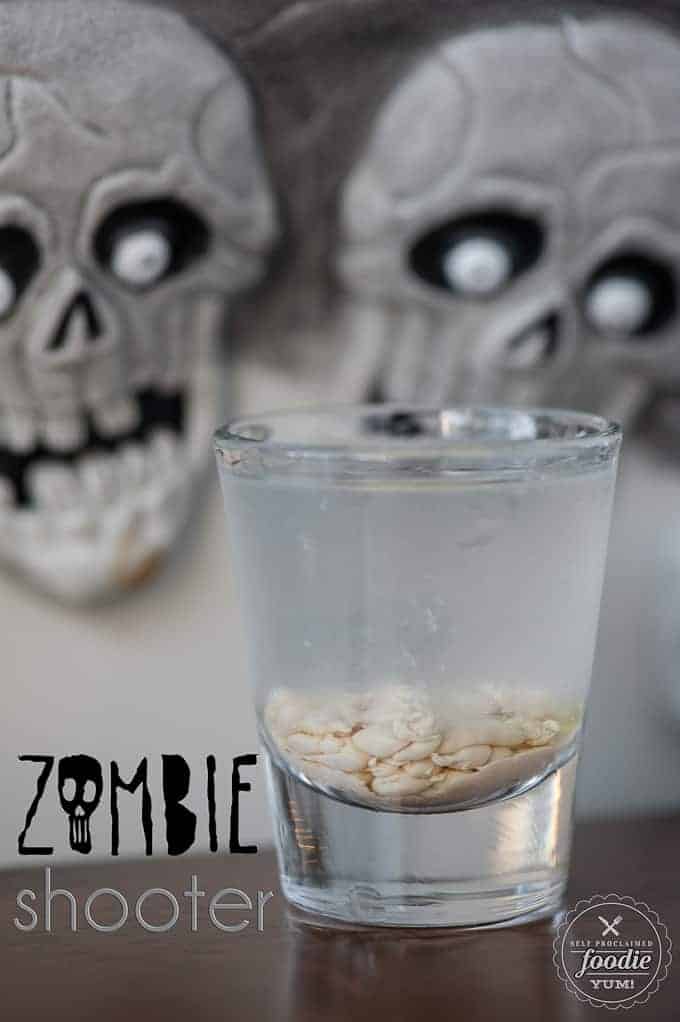 Zombie Shooter is an easy Halloween Drink.