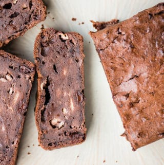 Super moist chocolate banana bread