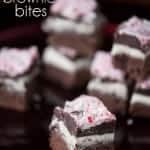 These sinful little Triple Threat Peppermint Brownie Bites pack a three layer decadent approach to pure holiday bliss!