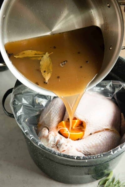 {The BEST} Apple Cider Turkey Brine Recipe - Self Proclaimed Foodie