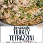 homemade Turkey Tetrazzini