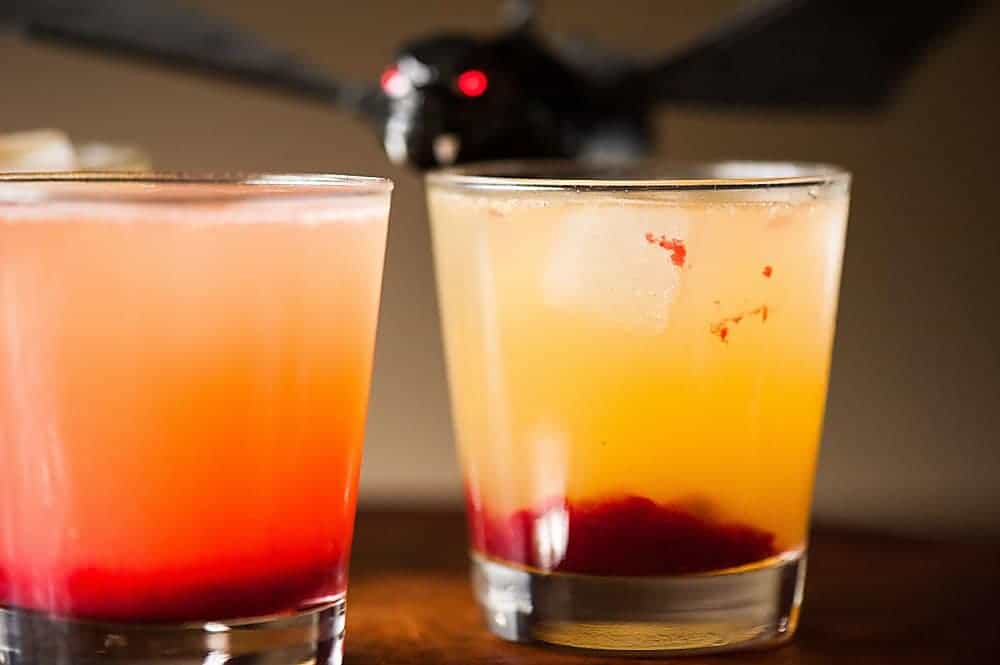 scary vampire cocktail
