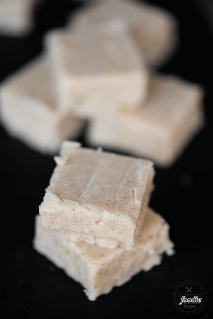 Homemade Vanilla Fudge Recipe - Self Proclaimed Foodie