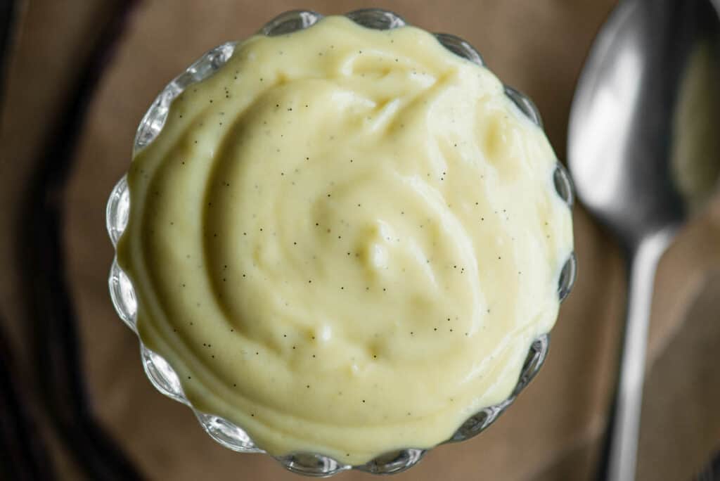 homemade vanilla pudding