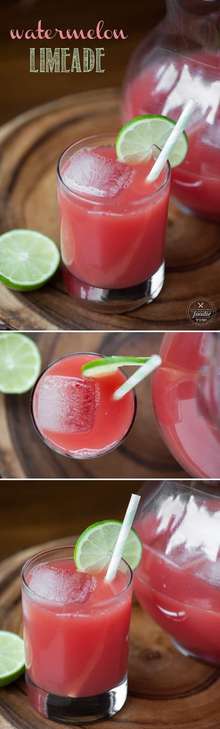 Watermelon Limeade is a refreshing and tasty summer drink made from fresh watermelon and limes, perfect for all ages on a hot summer day.